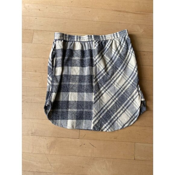 French Connection NEW women "arla" patched flannel skirt sz 10 BNWT - Picture 6 of 8